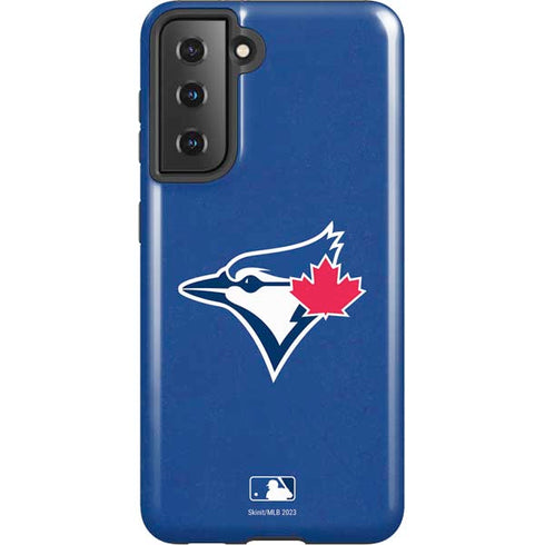 MLB Toronto Blue Jays Solid Distressed Galaxy S21 5G Pro Case