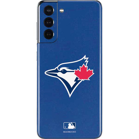 MLB Toronto Blue Jays Solid Distressed Galaxy S21 5G Skin