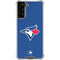 MLB Toronto Blue Jays Solid Distressed Galaxy S21 FE Clear Case