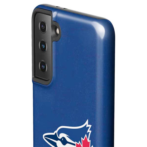 MLB Toronto Blue Jays Solid Distressed Galaxy S21 Plus 5G Pro Case