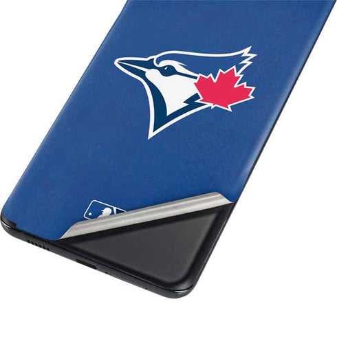 MLB Toronto Blue Jays Solid Distressed Galaxy S21 Ultra 5G Skin