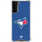 MLB Toronto Blue Jays Solid Distressed Galaxy S22 Plus Clear Case