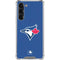 MLB Toronto Blue Jays Solid Distressed Galaxy S23 Plus Clear Case