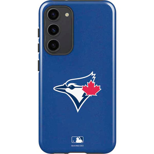 MLB Toronto Blue Jays Solid Distressed Galaxy S23 Plus Pro Case