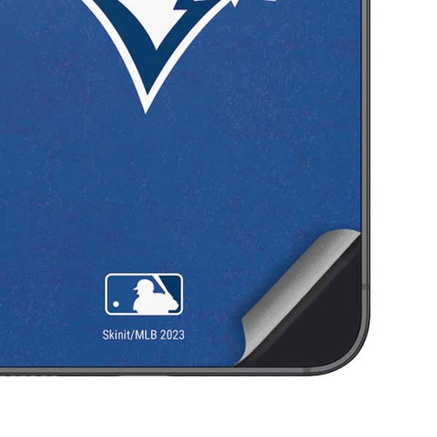 MLB Toronto Blue Jays Solid Distressed Galaxy S23 Plus Skin