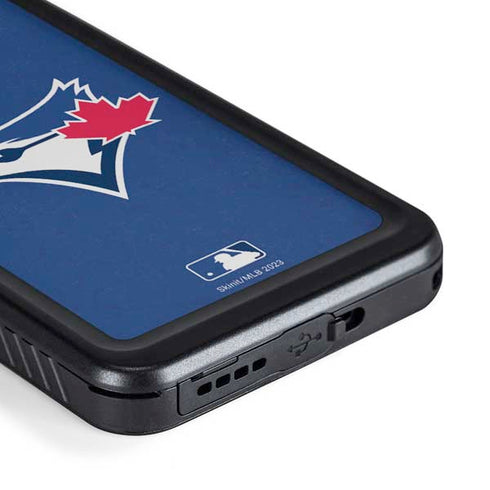 MLB Toronto Blue Jays Solid Distressed Galaxy S23 Plus Waterproof Case