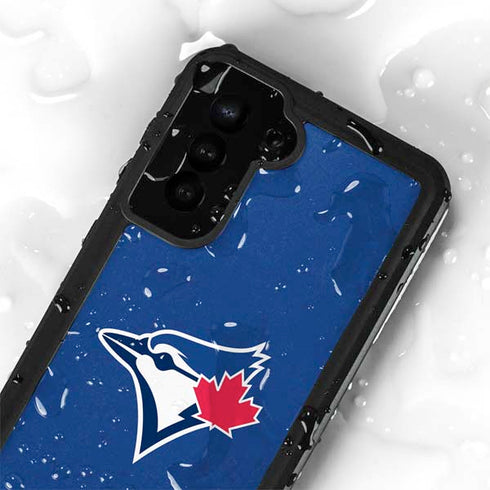 MLB Toronto Blue Jays Solid Distressed Galaxy S23 Plus Waterproof Case
