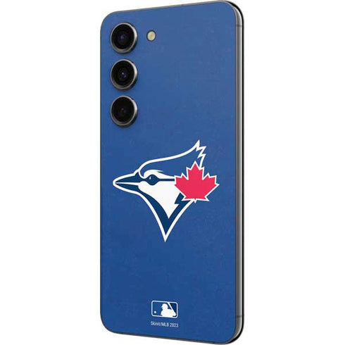 MLB Toronto Blue Jays Solid Distressed Galaxy S23 Skin