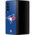 MLB Toronto Blue Jays Solid Distressed Galaxy Z Fold3 5G Skin
