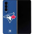 MLB Toronto Blue Jays Solid Distressed Galaxy Z Fold4 5G Skin