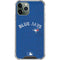 MLB Toronto Blue Jays Solid Distressed iPhone 11 Pro Max Clear Case