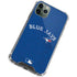 MLB Toronto Blue Jays Solid Distressed iPhone 11 Pro Max Clear Case