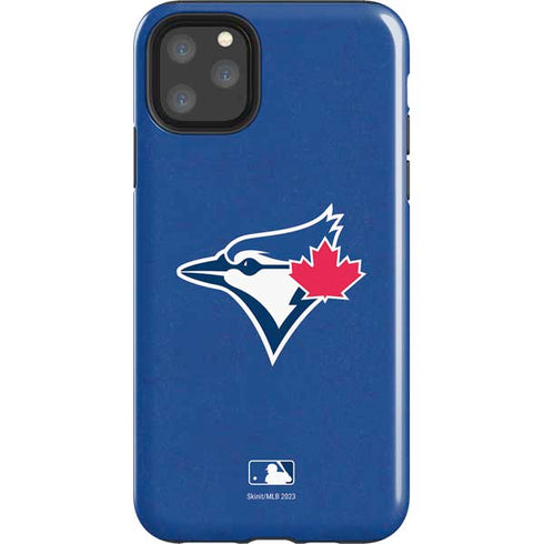MLB Toronto Blue Jays Solid Distressed iPhone 11 Pro Max Impact Case