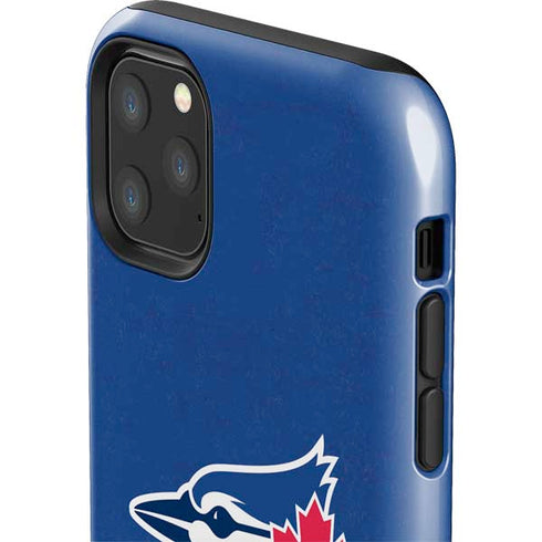 MLB Toronto Blue Jays Solid Distressed iPhone 11 Pro Max Impact Case