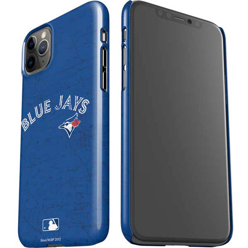 MLB Toronto Blue Jays Solid Distressed iPhone 11 Pro Max Lite Case