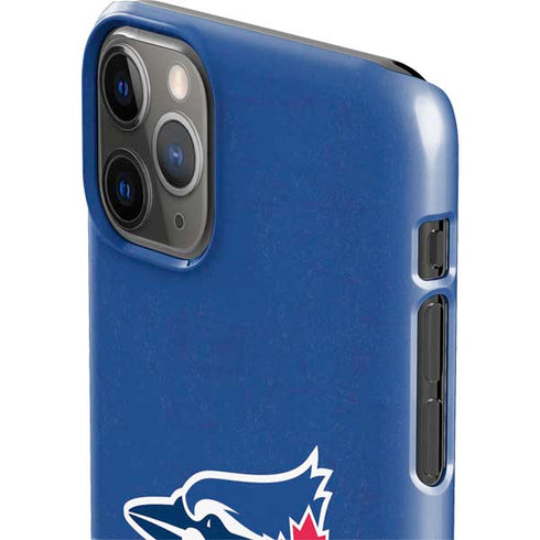 MLB Toronto Blue Jays Solid Distressed iPhone 11 Pro Max Lite Case