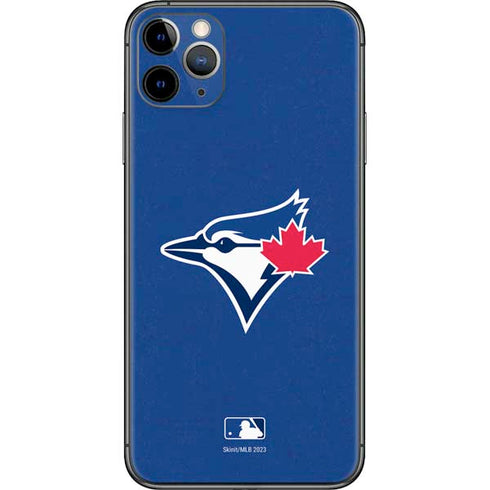 MLB Toronto Blue Jays Solid Distressed iPhone 11 Pro Max Skin