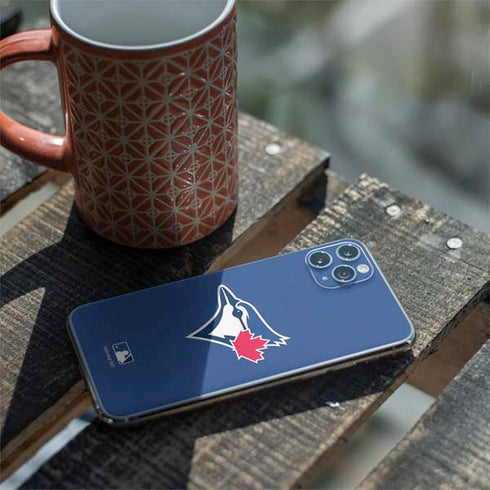 MLB Toronto Blue Jays Solid Distressed iPhone 11 Pro Max Skin