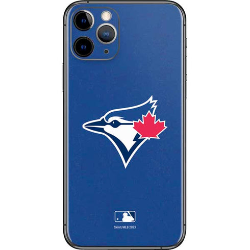 MLB Toronto Blue Jays Solid Distressed iPhone 11 Pro Skin