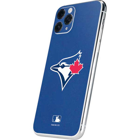 MLB Toronto Blue Jays Solid Distressed iPhone 11 Pro Skin