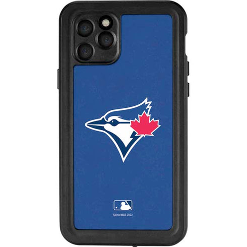 MLB Toronto Blue Jays Solid Distressed iPhone 11 Pro Waterproof Case