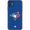 MLB Toronto Blue Jays Solid Distressed iPhone 11 Skin