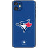 MLB Toronto Blue Jays Solid Distressed iPhone 11 Skin