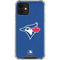 MLB Toronto Blue Jays Solid Distressed iPhone 12 Clear Case
