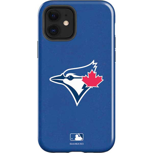 MLB Toronto Blue Jays Solid Distressed iPhone 12 Impact Case