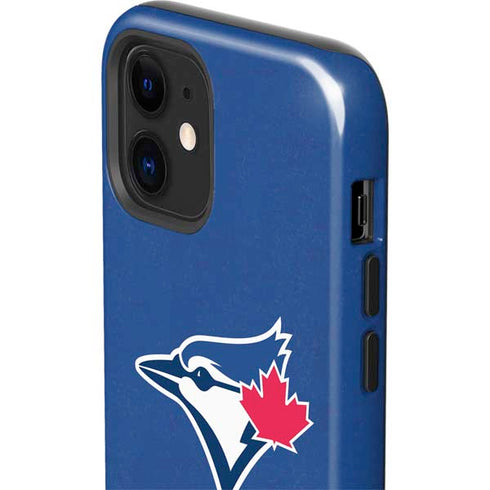 MLB Toronto Blue Jays Solid Distressed iPhone 12 Impact Case
