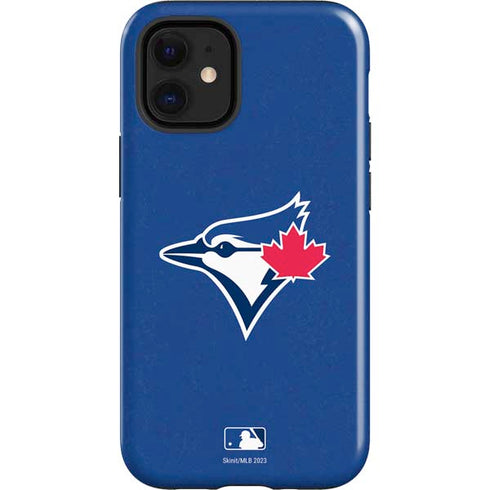MLB Toronto Blue Jays Solid Distressed iPhone 12 Mini Impact Case