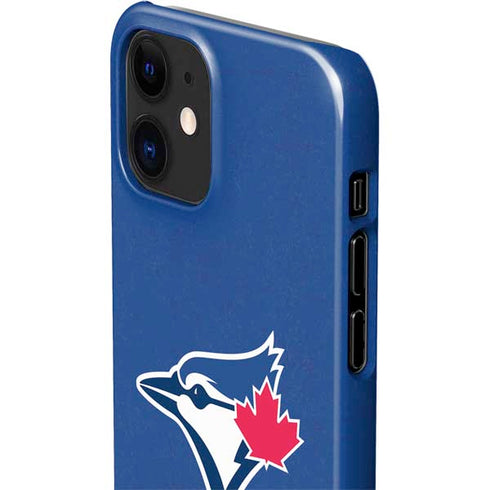 MLB Toronto Blue Jays Solid Distressed iPhone 12 Mini Lite Case