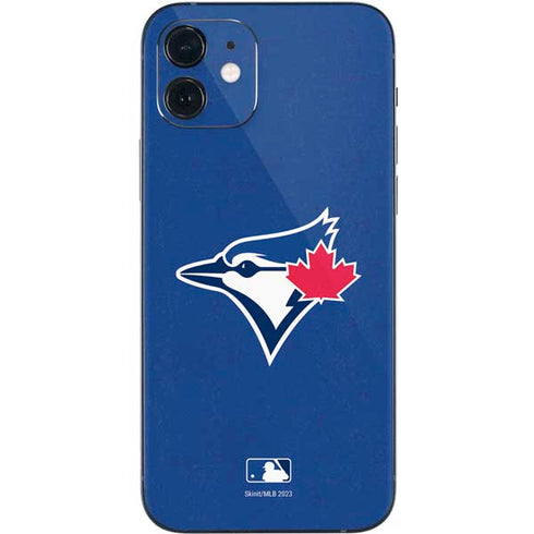 MLB Toronto Blue Jays Solid Distressed iPhone 12 Mini Skin