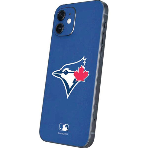 MLB Toronto Blue Jays Solid Distressed iPhone 12 Mini Skin
