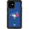 MLB Toronto Blue Jays Solid Distressed iPhone 12 Mini Waterproof Case