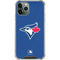 MLB Toronto Blue Jays Solid Distressed iPhone 12 Pro Clear Case