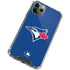 MLB Toronto Blue Jays Solid Distressed iPhone 12 Pro Clear Case
