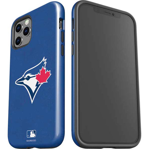 MLB Toronto Blue Jays Solid Distressed iPhone 12 Pro Impact Case