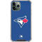 MLB Toronto Blue Jays Solid Distressed iPhone 12 Pro Max Clear Case