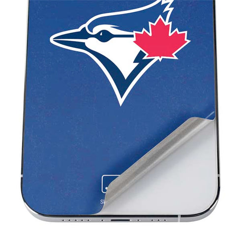 MLB Toronto Blue Jays Solid Distressed iPhone 12 Pro Skin