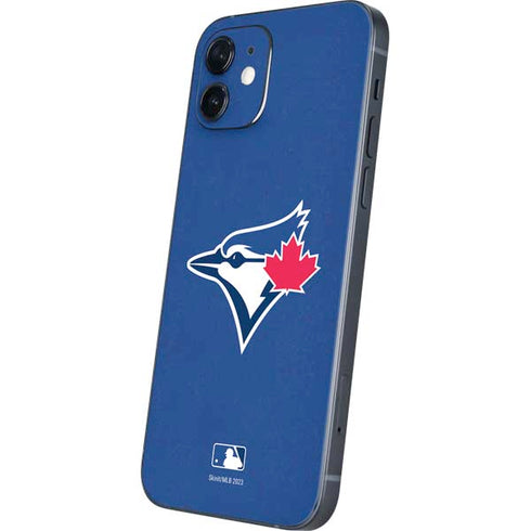 MLB Toronto Blue Jays Solid Distressed iPhone 12 Skin