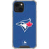 MLB Toronto Blue Jays Solid Distressed iPhone 13 Clear Case