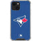 MLB Toronto Blue Jays Solid Distressed iPhone 13 Mini Clear Case