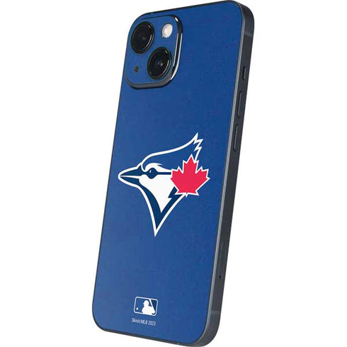 MLB Toronto Blue Jays Solid Distressed iPhone 13 Mini Skin