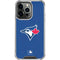 MLB Toronto Blue Jays Solid Distressed iPhone 13 Pro Clear Case