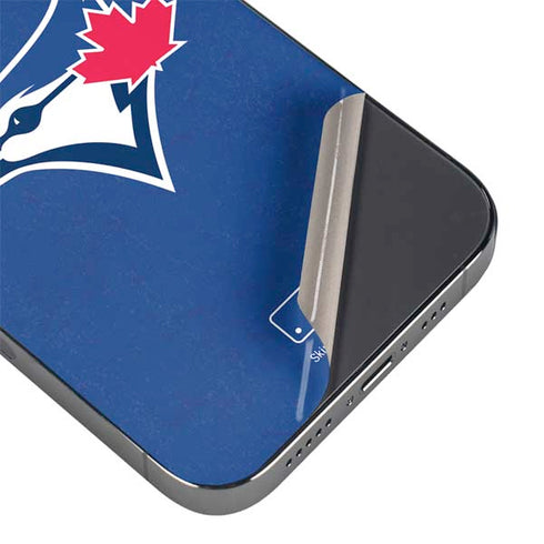 MLB Toronto Blue Jays Solid Distressed iPhone 13 Pro Max Skin