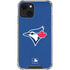 MLB Toronto Blue Jays Solid Distressed iPhone 15 Plus Clear Case