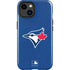 MLB Toronto Blue Jays Solid Distressed iPhone 15 Plus Impact Case