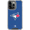 MLB Toronto Blue Jays Solid Distressed iPhone 14 Pro Clear Case