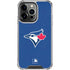 MLB Toronto Blue Jays Solid Distressed iPhone 14 Pro Clear Case